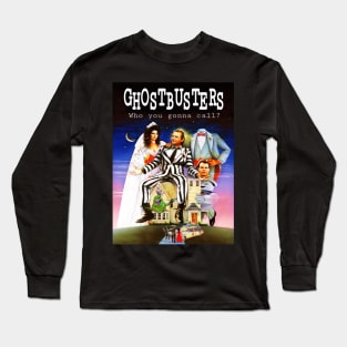 Ghostbusters Beatlejuice style Long Sleeve T-Shirt